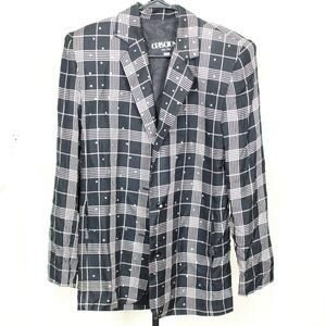 Vintage 80s Criscione X Cache Jacket Blazer with Rhinestones Size Petite S